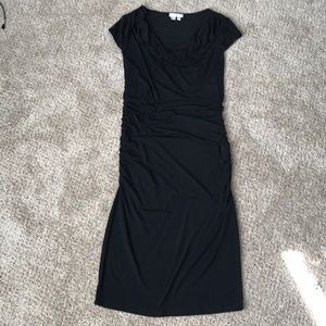 Black cocktail dress